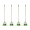Ames 54 in. Wood Handle Steel Leaf Rake, 22-Tine, 4-Pack 10000-07602 - alternate 1