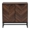 Baxton Studio Sadia Modern Walnut Brown Finished Wood Storage Cabinet 226-12917-ZORO - alternate 2