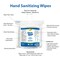 Germ-Away Sanitizing Hand Wipes 1200ct Bulk Refill, Lemon, Alcohol-free, Antibacterial w/ Aloe GA71928AH - alternate 2