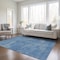 Homeroots 10' X 14' Blue Washable Indoor Outdoor Area Rug 598811 - alternate 4