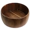 Gibson Elite 3 Piece Acacia Wood Salad Bowl and Spoon Set in Brown 78975.03 - alternate 2