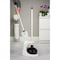 Neiko Toilet Plunger with Holder for Brush and Bathroom Plunger Set, Aluminum Handle, White Plunger Caddy 60167A - alternate 2