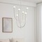 Vidalite Breeze 6-Light Matte White Chandelier, Textured Pendant Chandelier, Included LED Bulbs CE1013105 - alternate 2