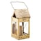 Kings County Tools Candle Lamp Vintage Style Folding Brass Camping Lantern w/ Hanging Handle Collapsible Portable Lamp GW83R02-01 - alternate 3