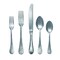Mepra Epoque Flatware Set - 5 Pieces - Pewter 106922005 - alternate 1