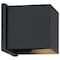 Nuvo Lightgate 5 Watt LED Sconce Matte Black Finish Square 3000K 62/1466R1 - alternate 2