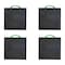Mytee Products 18in x 18in x 3in Thick Outrigger Pad w/ Ergonomic Handle Black Stabilizing Jack, 4PK ORP-181830x4 - alternate 1