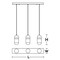 Afx Irvine 3-Light Linear Pendant, 120V, 45W, 5 CCT, Light Brass IRVP05LAJUDLBLNR3 - alternate 2