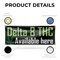 Signmission Delta 8 THC Available Here, 18 Inch x 48 Inch, Vinyl Banner B-30538 - alternate 2