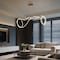 Jonathan Y Lisette 59" Contemporary Minimalist 360 Adjustable Silicone Rope/Metal Dimmable Integrated LED Chand JYL7139A - alternate 3