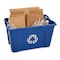 Rubbermaid Commercial GALLON RECYCLING BOX SMFG571873BLUE - alternate 2