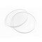 Fab Glass And Mirror Plexiglass Table Top 12in Diameter | Clear Round Acrylic Table Top 1/4in with Flat Edge PGT12RD - alternate 1