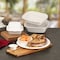 Eco-Rootz 10 Inch Molded Fiber Round Heavy Weight Plate, 125PK ER-P005-125-BPI - alternate 2