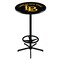 Holland Bar Stool Co 42" Black Long Beach State University Pub Table L216B4236LBStUn - alternate 1