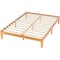 Simple Deluxe CJ-WH01-Q, Queen Size Wood Bed Frame, 12 Inch Wooden Platform Bed with Support Slats, Natural Pine 3A88FNBFRAQUEEN12WOOD - alternate 1