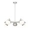 Z-Lite Realm Sphere 5 Light Chandelier, Brushed Nickel, 32 In W x 8 In H 7517-5BN - alternate 2