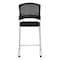 Office Star Products 886 Series Tall Stacking Visitor Chairs, Freeflex Coal 88657C4-30 - alternate 2