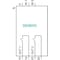 Siemens ATC6 expansion module 2DI/2DO Relay Accessory for ATC6300 and ATC6500 3KC9000-8TL64 - alternate 3