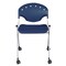 Regency Rico Classroom Training Mobile Stack Chair Armless - Navy Blue, 4PK K305-NV-4PK - alternate 2