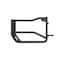 Body Armor 4X4 07-18 WRANGLER JK TUBE DOORS FRONT, PAIR JK-6154 - alternate 1
