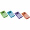 Cli Hand Held Calculator, 8-Digit, 12/PK, Assorted 4PK LEO39100ST - alternate 2
