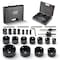 Vevor Hole Saw Kit 18 PCS Saw Blades 6 Drill Bits 1 Hex Wrench Case Bi Metal M42, 18PK RD03-4002 - alternate 1