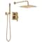 Delta Modern Monitor 14 Series Shower with Raincan & Hand Shower, 20.13 in, Champagne Bronze T342701-CZ - alternate 1