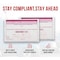 Mytee Products 5-1/2 inx8-1/2 inDriver Vehicle Inspection Report Book for Truck Drivers 10 Pcs DVIR - alternate 2