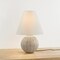 Hudson Valley Lighting Capers Table Lamp in Aged Brass/Ceramic Ivory Petal by Cortney Bishop CBL9430-AGB/CIP - alternate 4