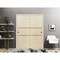 Sartodoors Sliding Closet Bypass Doors, Planum 0014 Natural Veneer and Aluminum Strips, Sturdy Rails Moldings PLANUM0014DBD-SHP-3696 - alternate 1