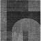 Homeroots 9' X 12' Charcoal Gray And Silver Geometric Washable Indoor Outdoor Area Rug 582708 - alternate 2