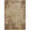 Homeroots 5' X 8' Brown And Beige Abstract Washable Indoor Outdoor Area Rug 612311 - alternate 3
