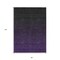 Homeroots 8' X 10' Eggplant Purple And Charcoal Abstract Washable Indoor Outdoor Area Rug 588939 - alternate 3