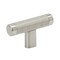 Amerock Bronx 2-5/8 in 67 mm Length Satin Nickel Cabinet Knob BP36556G10 - alternate 1