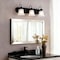 Boston Harbor VANITY LIGHT 3LT MBLK/FWG 24IN OG24016 - alternate 4