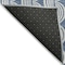 Homeroots 8' X 10' Denim Blue And Ivory Ogee Washable Indoor Outdoor Area Rug 601551 - alternate 2