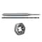 Drill America m2 X .4 HSS Plug Tap, Hex Die and 1.60mm HSS Drill Bit Kit HXPOUM2X.4 - alternate 1
