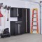 Sandusky Lee Wall Mount Cabinet, Steel, Black, 150 lb MW1F301226-9M - alternate 2