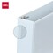 Deli Economy View Binder 1.5in, Letter, 3-Ring, 2 Pockets, White, 12PK CF563-WH - alternate 3