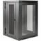 Eaton Tripp Lite Series SmartRack 18U UPS-Depth Wall-Mount Half-Height Rack Enclosure, Clear SRW18USDPG - alternate 1