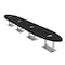 Skutchi Designs Oval Conference Table With Power Unit, 48 in W, 264 in L, Black HAR-OVL-48X264-DOU-U999ST19-ESIL - alternate 1