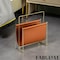 Fabulaxe Magazine Holder and Rack for Desktop, Home Office, Living Room, Waiting Areas, Farmhouse File QI004739 - alternate 2
