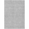Homeroots 3' X 5' Silver Gray And Ivory Floral Washable Indoor Outdoor Area Rug 582374 - alternate 2