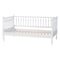 Baxton Studio Callison Spindle Daybed, Twin, White 271-14745-ZORO - alternate 3