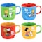 Gibson Peanuts Classic Gentle Reminders Collection 4 Pc Stoneware Mug Set with Stand Assorted Colors 134061.05 - alternate 2