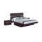 Homeroots Four Piece Wood Brown Solid Wood Bedroom Set With Mirror 343926 - alternate 2
