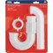 Do It Best 1-1/2'' 1-1/4'' Wht Plastic Flexible P-Trap DIB812-40 - alternate 3