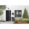 Vdomdoors Steel Door Cynex 6777 Black Stainless Inserts Single Modern Painted-W32xH80-Left Inswing CYNEX6777EXD-BLK-W32 x H80-Left-hand Inswing - alternate 3
