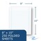 Roaring Spring Case of NY State Regency Placement Test Forms, Sheet Size: 10"x8", 20 lb White Paper, 250 Forms/Pack 77522cs - alternate 4