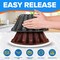 Emporio Kitchen Baking Pan Two-Layered Nonstick Gray Marble Coating Al. Fluted Cake Pans Oven Safe Up To 450 DegF EMPKBTP138 - alternate 2